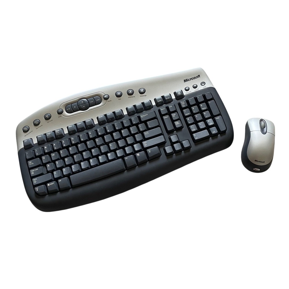 Microsoft Wireless Optical Desktop Multimedia Keyboard 1.0A and‎ Mouse Set
